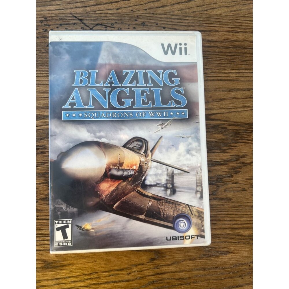 Blazing Angels: Squadrons Of WWII Nintendo Wii Game Complete With Case & Manual